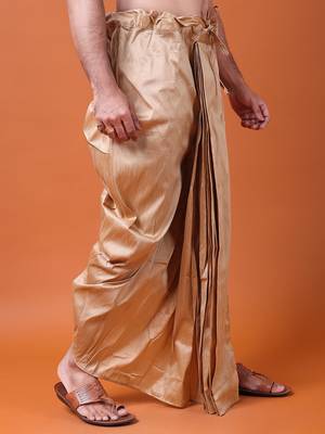 W & g traditional readymade dhoti for men 3