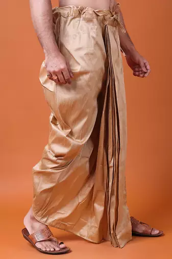 W & g traditional readymade dhoti for men