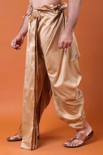 W & g traditional readymade dhoti for men