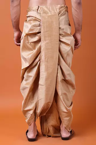W & g traditional readymade dhoti for men