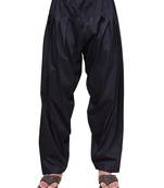 W & g men’s black cotton blend patiala