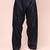W & g men’s black cotton blend patiala