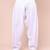 W & g men’s white cotton blend patiala