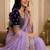 women's satin silk blend with elegant border party wear designer saree