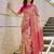 Beige designer woven saree with matching blouse