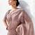 Mauve premium luxe silk blend & organza designer saree