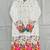 Off white digital print men's kurta with crochet sequin work