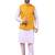 W&g pure cotton men nehru jacket mustard