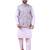 W&g cotton blend men nehru jacket multicolour