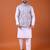 W&g cotton blend men nehru jacket multicolour