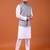 W&g cotton blend men nehru jacket multicolour