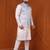 W&g silk blend men nehru jacket grey