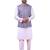 W&g cotton blend men nehru jacket multicolour