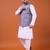W&g cotton blend men nehru jacket multicolour