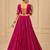 Rani Pink Navratri Lehenga with Gota Patti & Gamthi Mirror Work