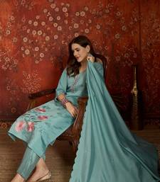 Rama cotton embroidered kurta set.