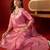 Pink cotton embellished kurta set