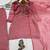 onion pink color embroidery work with hand-stitched beads and latkan work silk blend kurti palazzo set