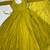 Women's olive green floral embroidered silk anarkali suit set with dupatta