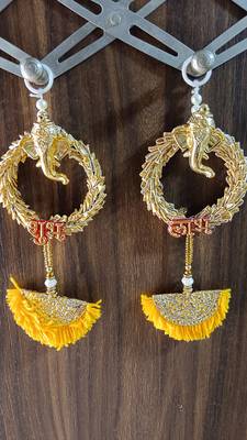 shubh labh woolen latkan hanging for festive decor pack of 2 2