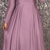 Oniun colour solid anarkali suit set with contrast kalamkari floral printed dupatta