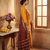 Gold woven jacquard straight kurti dupatta with pant