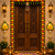 decorative velvet rose shubh labh hanging for main door pack of 2