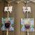 shubh labh cow shrinath ji mdf hanging for home decor pack of 2