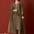 Women Ethnic Motifs Embroidered Regular Sequinned Kurta with Trousers & Dupatta