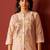 Women Floral Embroidered Cotton Kurta with Trousers