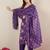 Women Floral Printed Cotton Kurta with Trousers & Dupatta