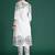 Floral Printed Mirror Work Pure Cotton Kurta with Trousers