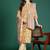 Floral Printed Pure Cotton Kurta with Trousers & With Dupatta