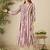Floral Screen Printed Notch Neck A-Line Pure Cotton Kurta With Trousers