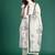 Floral Printed Linen Kurta with Trousers & Dupatta