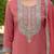 Ethnic Motifs Yoke Design Straight Kurta with Trousers & Dupatta