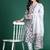 Floral Printed Pure Cotton Kurta With Trousers & Dupatta