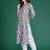 Floral Printed Pure Cotton Kurta With Trousers & Dupatta