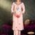 Floral Embroidered Thread Work Straight Kurta With Trousers And Dupatta