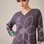 Women Floral Embroidered Regular Thread Work Kurta with Palazzos