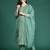 Ethnic Motifs Embroidered Gotta Patti Kurta with Trousers & Dupatta