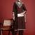Ethnic Motifs Embroidered Thread Work Kurta with Salwar & With Dupatta