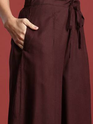 Ethnic Motifs Embroidered Thread Work Kurta with Salwar & With Dupatta 3