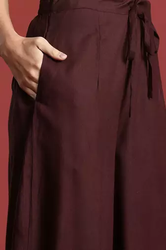 Ethnic Motifs Embroidered Thread Work Kurta with Salwar & With Dupatta