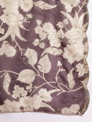 Ethnic Motifs Embroidered Thread Work Kurta with Salwar & With Dupatta 4