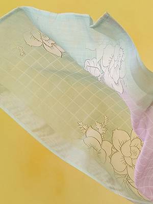women floral printed regular thread work  cotton kurta with trousers & with dupatta 5