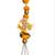 handmade om pom-pom door hanging for home decor pack of 4