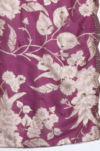Ethnic Motifs Embroidered Thread Work Kurta with Salwar & With Dupatta