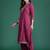 Ethnic Motifs Embroidered Thread Work Kurta with Salwar & With Dupatta