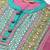Ethnic Motifs Embroidered Panelled Mirror Work Kurta With Trousers & Dupatta